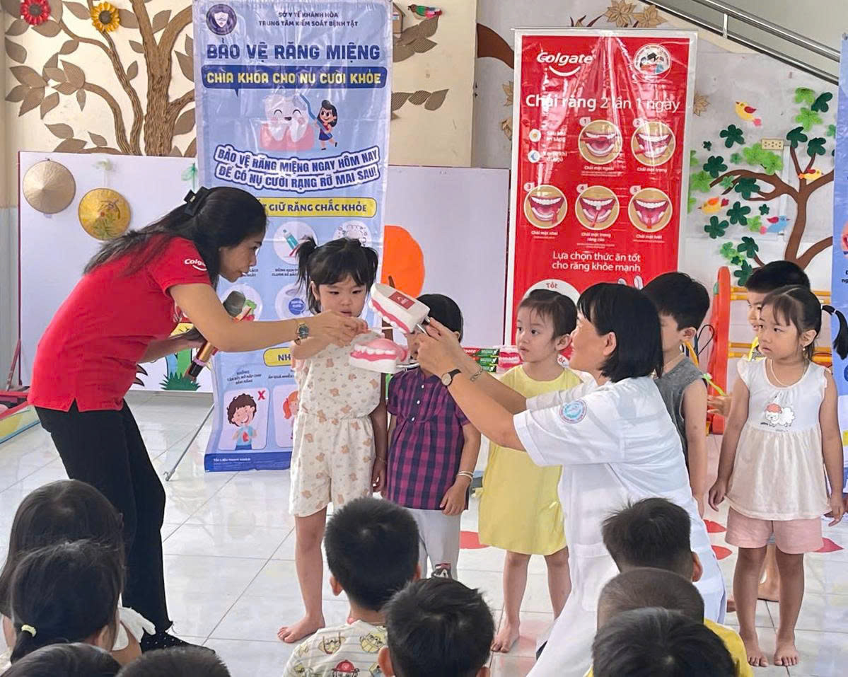 Tăng cường giáo dục sức khỏe răng miệng cho trẻ mầm non